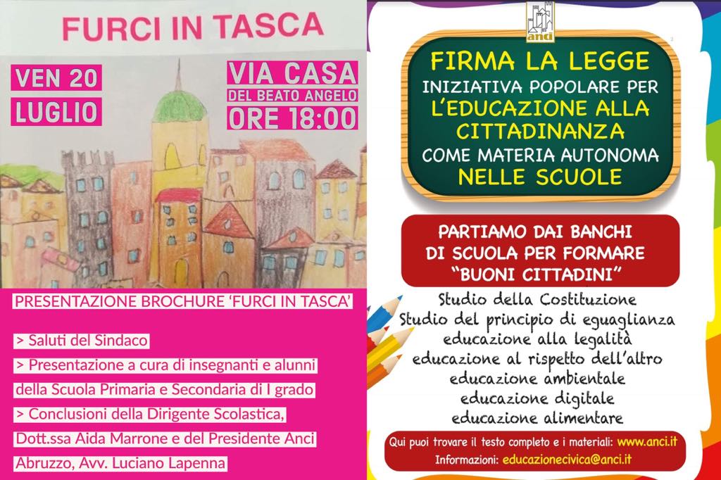 Presentazione brochure "Furci in tasca"