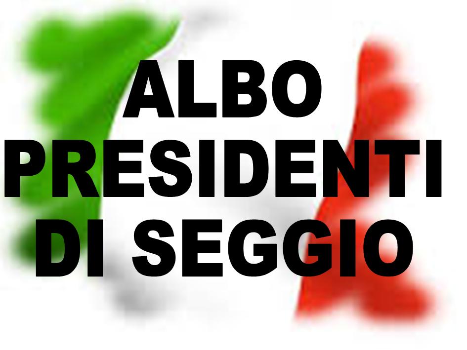 Iscrizione nell'albo dei Presidenti di seggio Elettorale