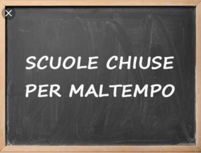 Chiusura scuole per il giorno 11 gennaio 2019